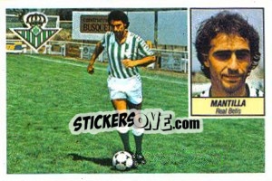 Sticker Mantilla - Liga Spagnola 1984-1985
 n. 25 - Colecciones ESTE