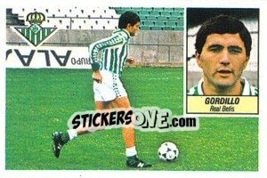 Sticker Gordillo - Liga Spagnola 1984-1985
 - Colecciones ESTE