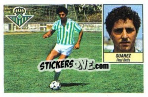 Cromo Suárez - Liga Spagnola 1984-1985
 - Colecciones ESTE