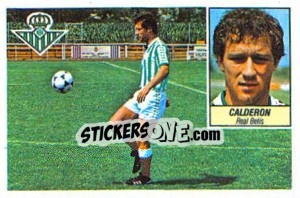 Cromo Calderón - Liga Spagnola 1984-1985
 - Colecciones ESTE
