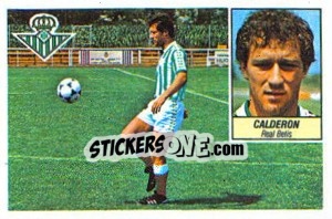 Sticker Calderón - Liga Spagnola 1984-1985
 n. 36 - Colecciones ESTE