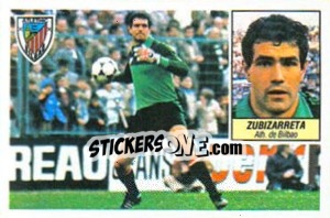 Cromo Zubizarreta - Liga Spagnola 1984-1985
 - Colecciones ESTE