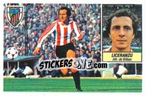 Sticker Licerenzu - Liga Spagnola 1984-1985
 - Colecciones ESTE