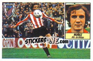Sticker Núñez - Liga Spagnola 1984-1985
 - Colecciones ESTE