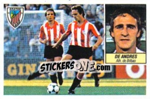 Sticker De Andrés - Liga Spagnola 1984-1985
 n. 45 - Colecciones ESTE