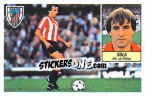 Sticker Sola - Liga Spagnola 1984-1985
 n. 48 - Colecciones ESTE