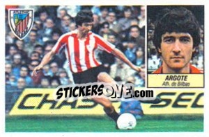 Sticker Argote - Liga Spagnola 1984-1985
 n. 52 - Colecciones ESTE