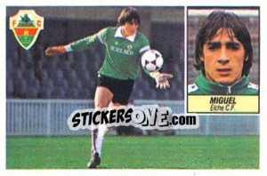 Sticker Miguel - Liga Spagnola 1984-1985
 n. 56 - Colecciones ESTE