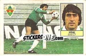 Cromo Vidal - Liga Spagnola 1984-1985
 - Colecciones ESTE