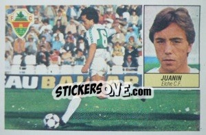 Cromo Juanín - Liga Spagnola 1984-1985
 - Colecciones ESTE