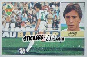 Sticker Juanín - Liga Spagnola 1984-1985
 n. 61 - Colecciones ESTE