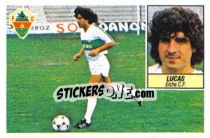 Cromo Lucas - Liga Spagnola 1984-1985
 - Colecciones ESTE