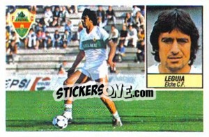 Sticker Leguía - Liga Spagnola 1984-1985
 - Colecciones ESTE