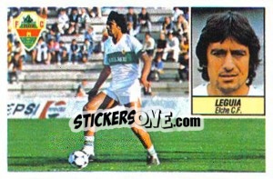 Cromo Leguía - Liga Spagnola 1984-1985
 - Colecciones ESTE