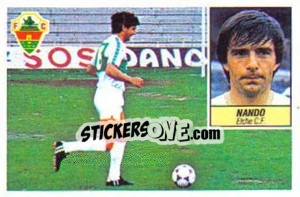 Cromo Nando - Liga Spagnola 1984-1985
 - Colecciones ESTE
