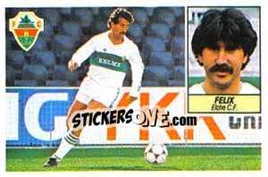 Sticker Félix (coloca) - Liga Spagnola 1984-1985
 n. 70 - Colecciones ESTE