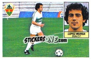 Sticker López Murga - Liga Spagnola 1984-1985
 n. 71 - Colecciones ESTE