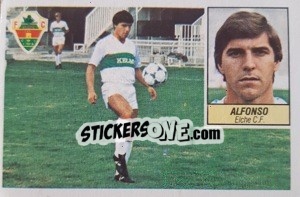 Sticker Alfonso - Liga Spagnola 1984-1985
 - Colecciones ESTE