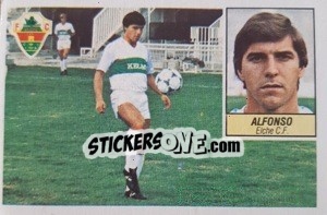 Sticker Alfonso - Liga Spagnola 1984-1985
 n. 75 - Colecciones ESTE