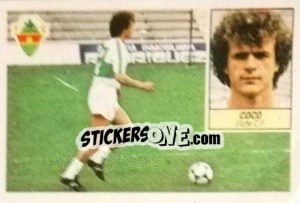 Sticker Coco - Liga Spagnola 1984-1985
 - Colecciones ESTE