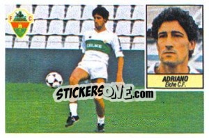 Cromo Adriano (coloca) - Liga Spagnola 1984-1985
 - Colecciones ESTE