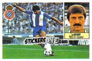 Cromo Arabi - Liga Spagnola 1984-1985
 - Colecciones ESTE