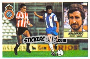 Sticker Maldonado - Liga Spagnola 1984-1985
 - Colecciones ESTE