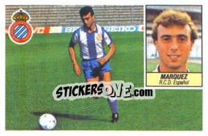 Cromo Márquez - Liga Spagnola 1984-1985
 - Colecciones ESTE