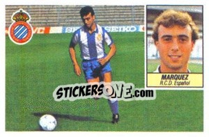 Sticker Márquez - Liga Spagnola 1984-1985
 n. 86 - Colecciones ESTE