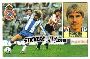 Cromo Lauridsen - Liga Spagnola 1984-1985
 - Colecciones ESTE