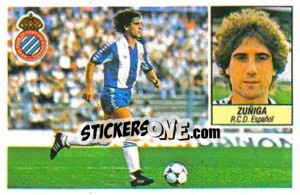 Sticker Zúñiga - Liga Spagnola 1984-1985
 - Colecciones ESTE