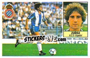 Cromo Zúñiga - Liga Spagnola 1984-1985
 - Colecciones ESTE