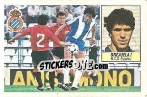 Cromo Orejuela I - Liga Spagnola 1984-1985
 - Colecciones ESTE