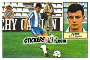 Cromo Patón (coloca) - Liga Spagnola 1984-1985
 n. 92 - Colecciones ESTE