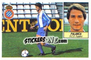 Sticker Palanca - Liga Spagnola 1984-1985
 - Colecciones ESTE