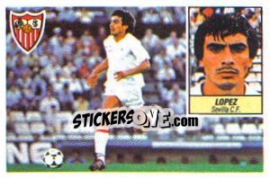 Sticker López - Liga Spagnola 1984-1985
 n. 282 - Colecciones ESTE