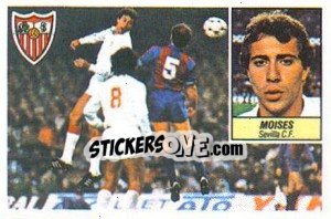 Cromo Moisés - Liga Spagnola 1984-1985
 - Colecciones ESTE