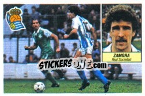 Cromo Zamora - Liga Spagnola 1984-1985
 - Colecciones ESTE