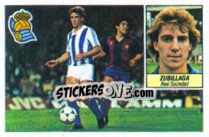 Cromo Zubillaga - Liga Spagnola 1984-1985
 - Colecciones ESTE