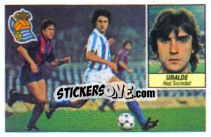 Sticker Uralde - Liga Spagnola 1984-1985
 - Colecciones ESTE