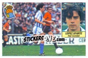 Sticker López Ufarte - Liga Spagnola 1984-1985
 - Colecciones ESTE