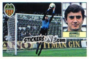 Cromo Bermell - Liga Spagnola 1984-1985
 - Colecciones ESTE