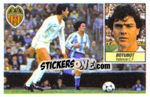 Cromo Botubot - Liga Spagnola 1984-1985
 - Colecciones ESTE