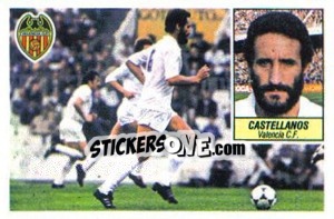 Cromo Castellanos - Liga Spagnola 1984-1985
 - Colecciones ESTE