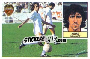 Cromo Arias - Liga Spagnola 1984-1985
 - Colecciones ESTE