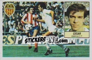 Sticker César - Liga Spagnola 1984-1985
 - Colecciones ESTE