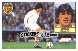 Cromo Urruti - Liga Spagnola 1984-1985
 - Colecciones ESTE