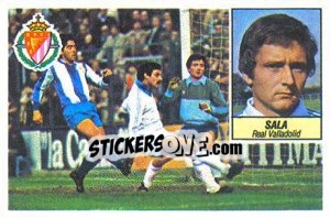 Cromo Sala (coloca) - Liga Spagnola 1984-1985
 - Colecciones ESTE