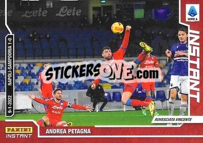 Sticker Andrea Petagna - Instant Calciatori 2021-2022
 - Panini