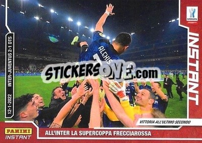 Sticker All'Inter La Supercoppa Frecciarossa - Instant Calciatori 2021-2022
 - Panini